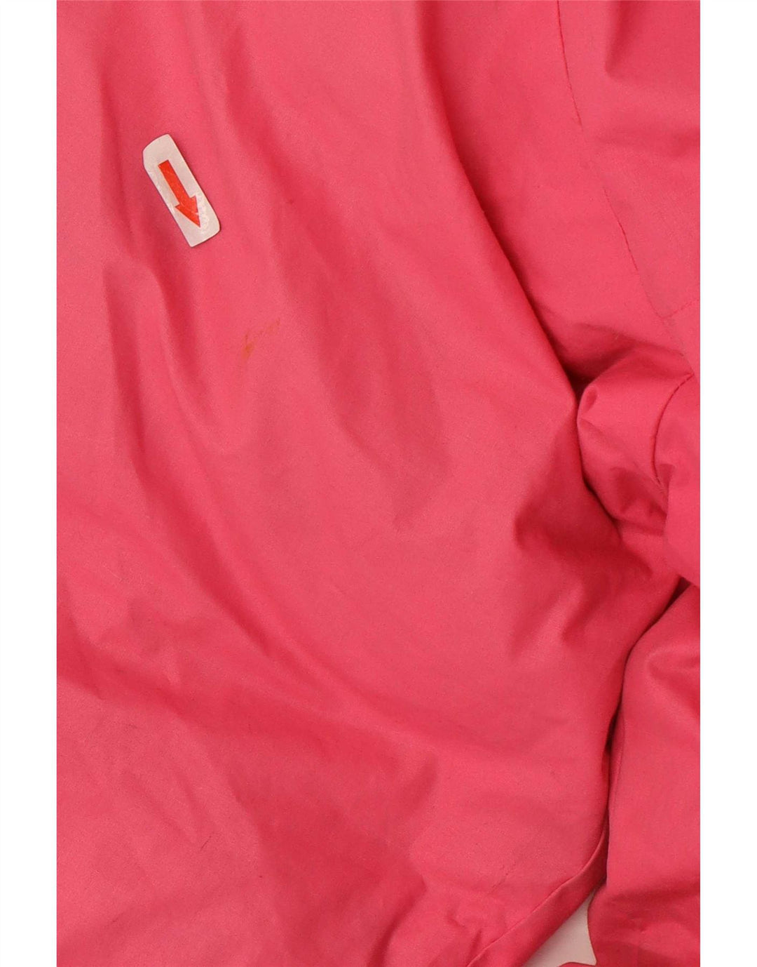 Vintage herre hætte polstret frakke UK 42 XL Pink Polyester