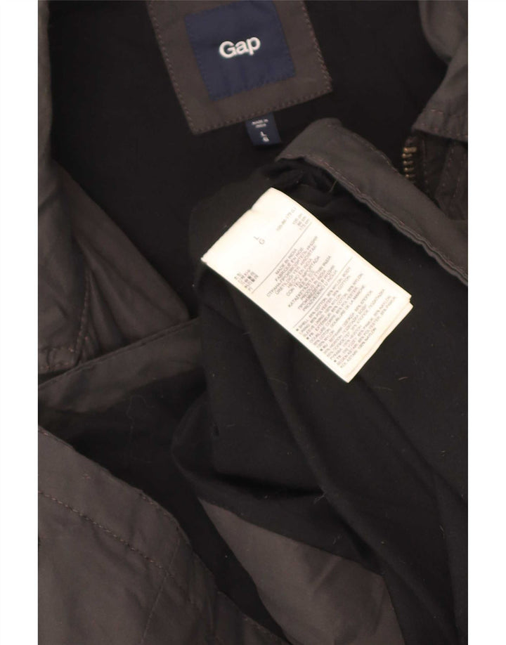 Gap Herre Military Utility Jacket UK 40 Large Grey Cotton