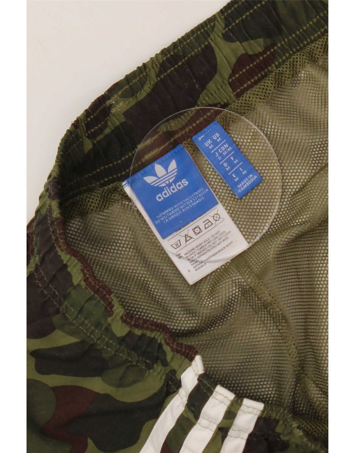 Adidas Herre Sportshorts Medium Khaki Camouflage Polyester