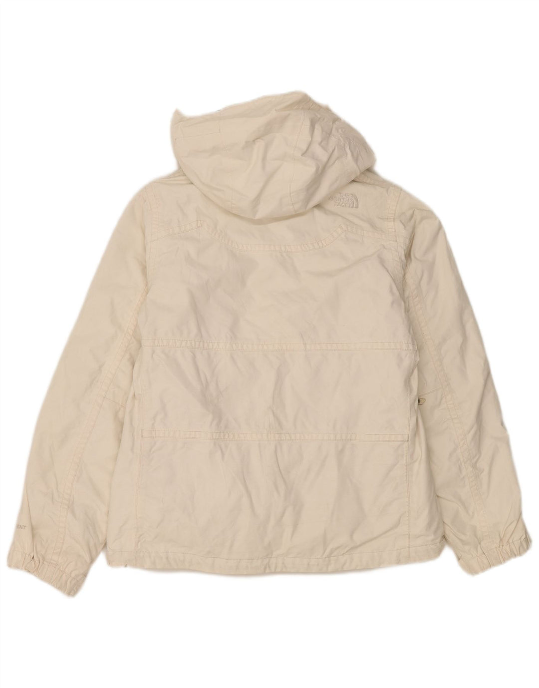 The North Face Dame Hætte Skijakke UK 10 Lille hvid polyester