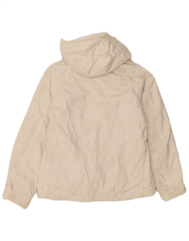 The North Face Dame Hætte Skijakke UK 10 Lille hvid polyester