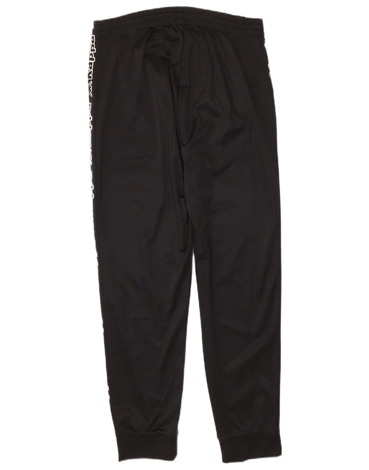 Kappa Herre grafisk træningsdragt Bukser Joggers Large Sort Polyester