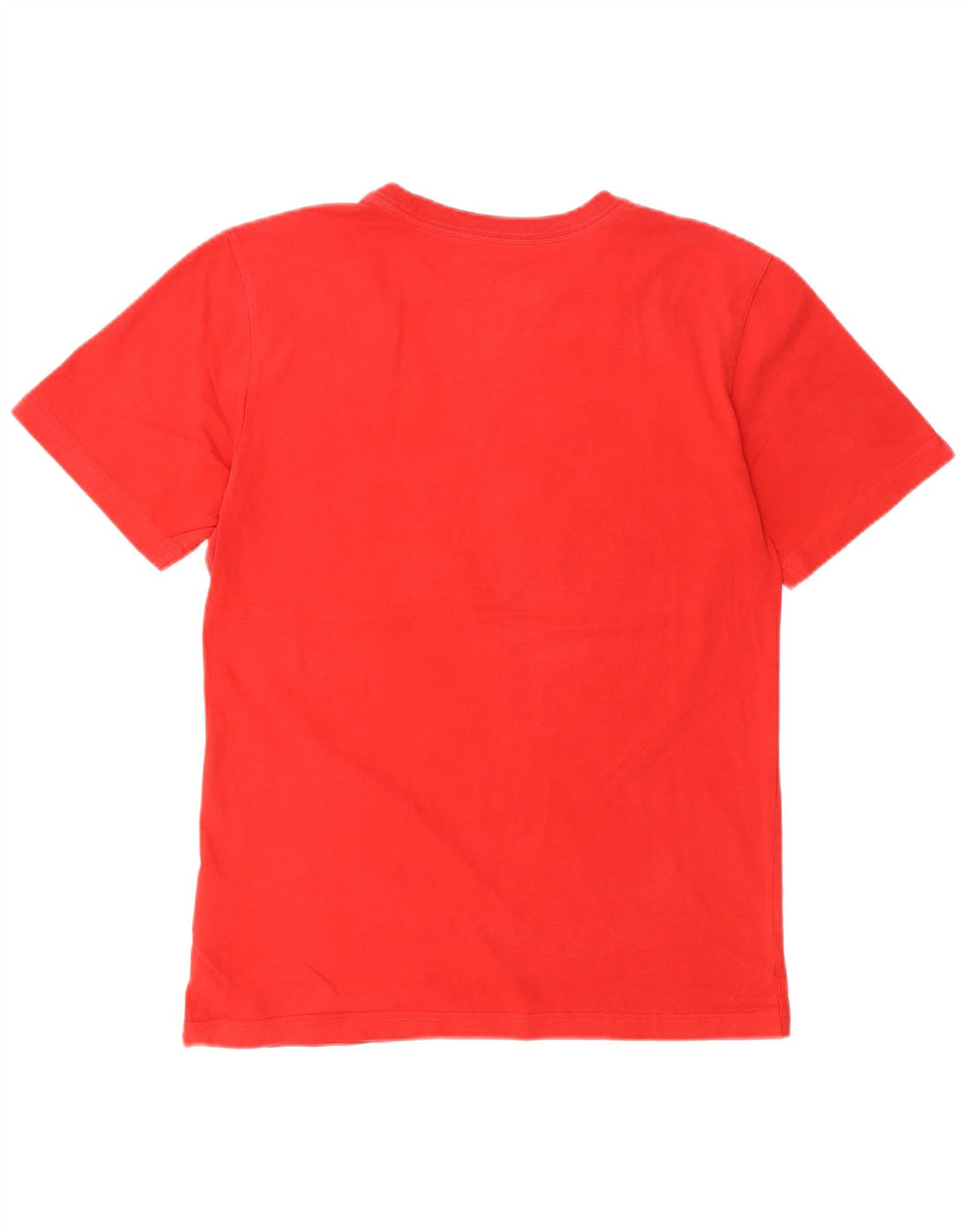 Nike Herre Regular Fit Grafisk T-Shirt Top Lille Rød Bomuld