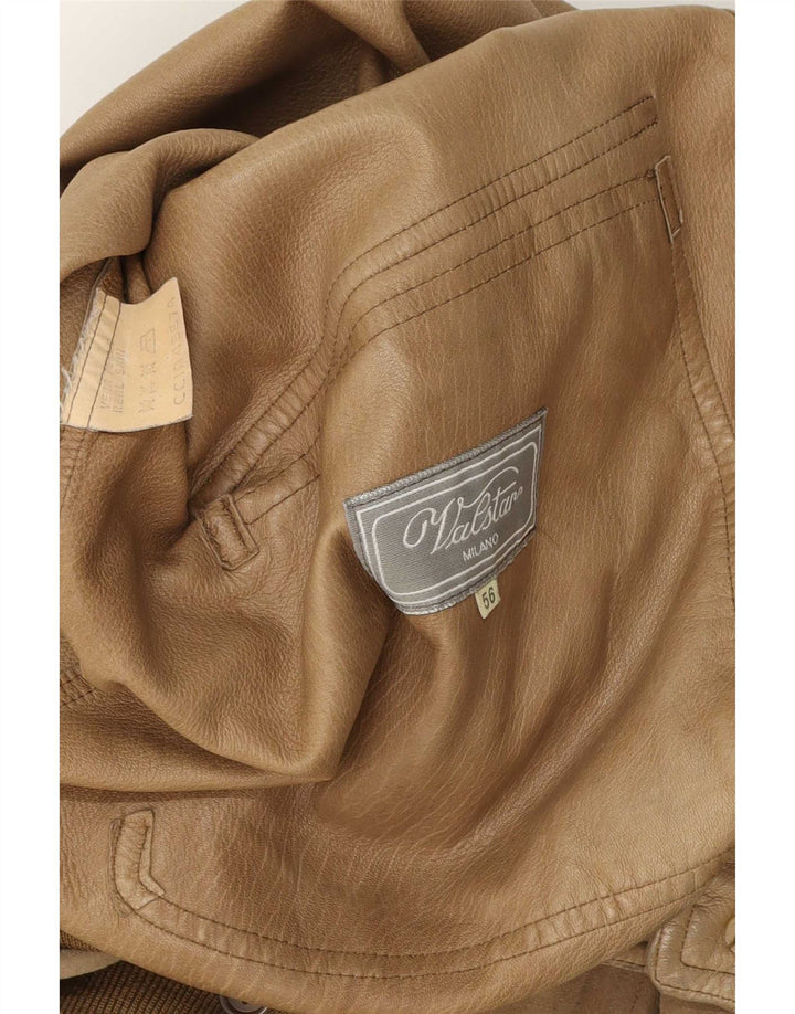 Valstar Herre Læderjakke IT 56 3XL Brun