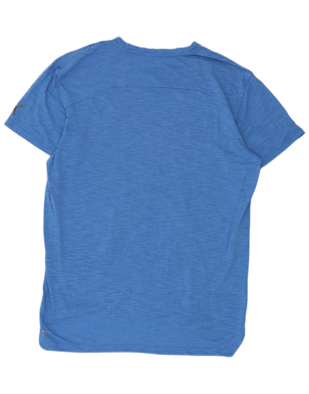 Puma Herre Grafisk T-Shirt Top Medium Blue