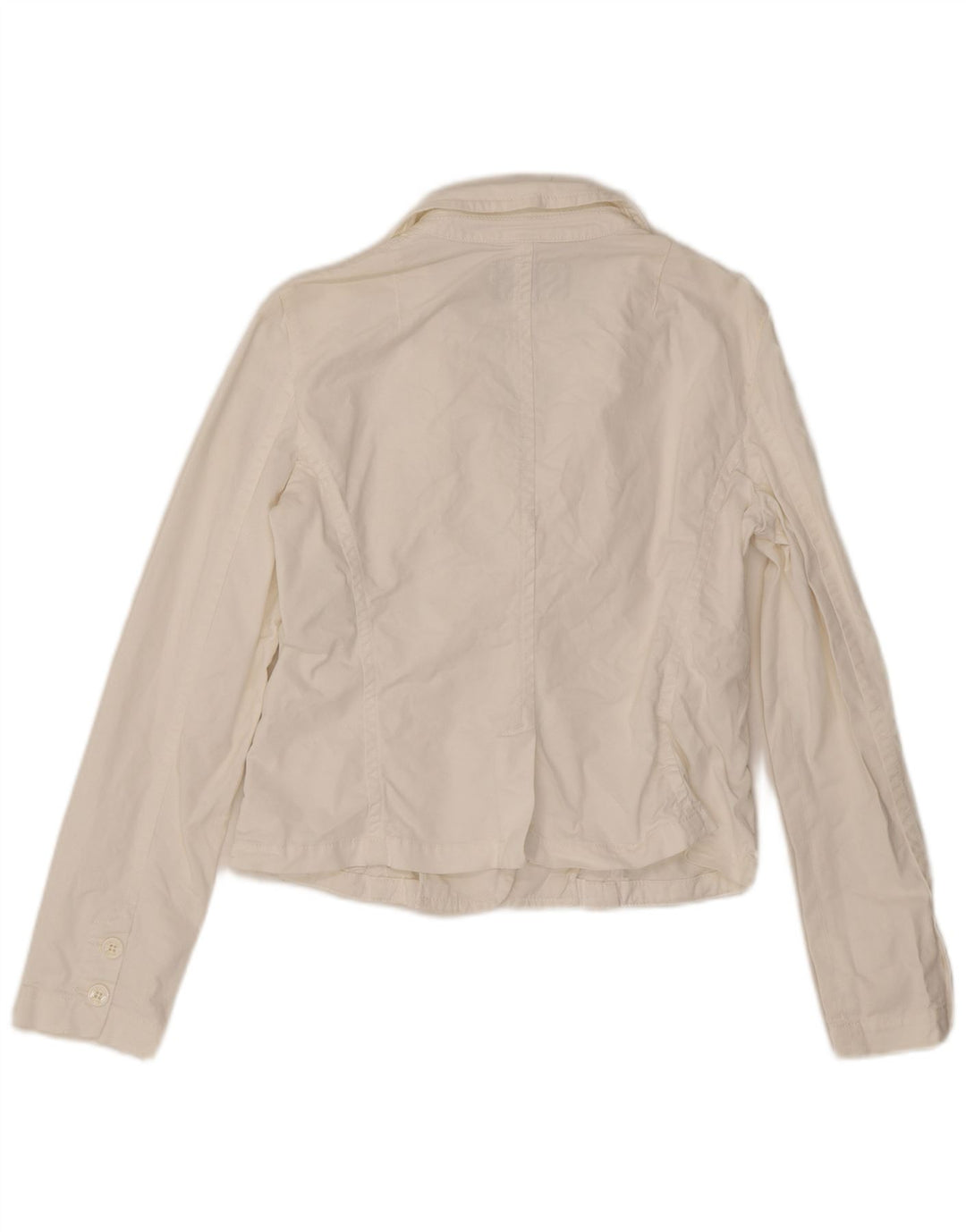 Armani Dame 3 Button Blazer Jacket UK 16 Large White