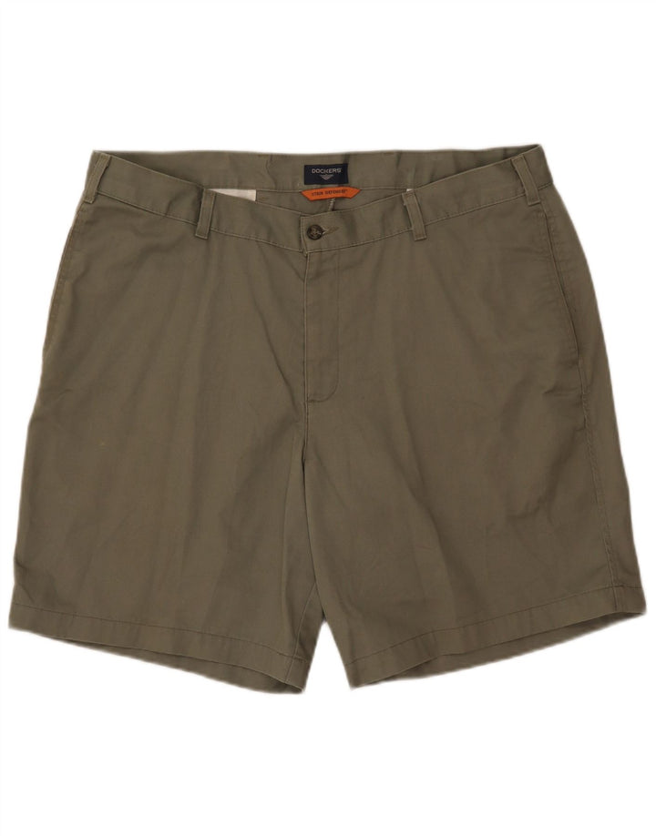 Dockers Herre Stain Defender Chino Shorts W38 XL Khaki