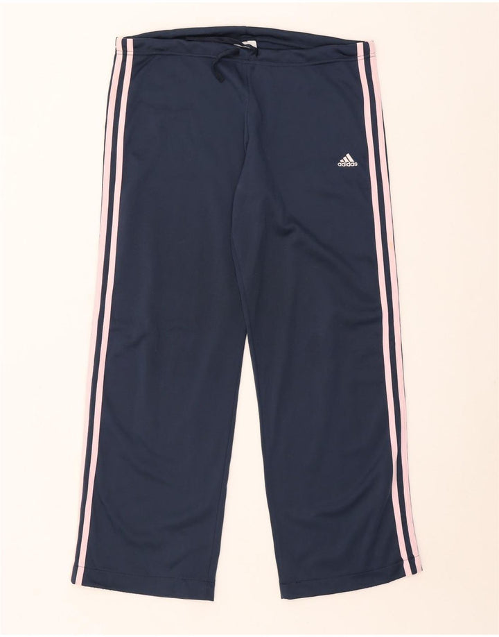 Adidas Træningsdragt bukser til mænd store marineblå polyester