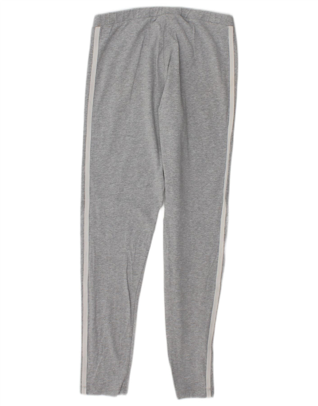 Adidas Dame Leggings UK 10 Små Grå Bomuld