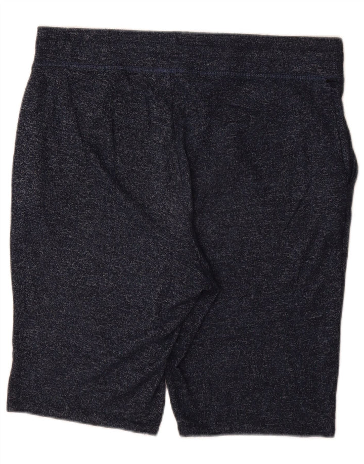 Marks & Spencer Sportsshorts til kvinder UK 14 Large Navy Blue Flecked Polyester