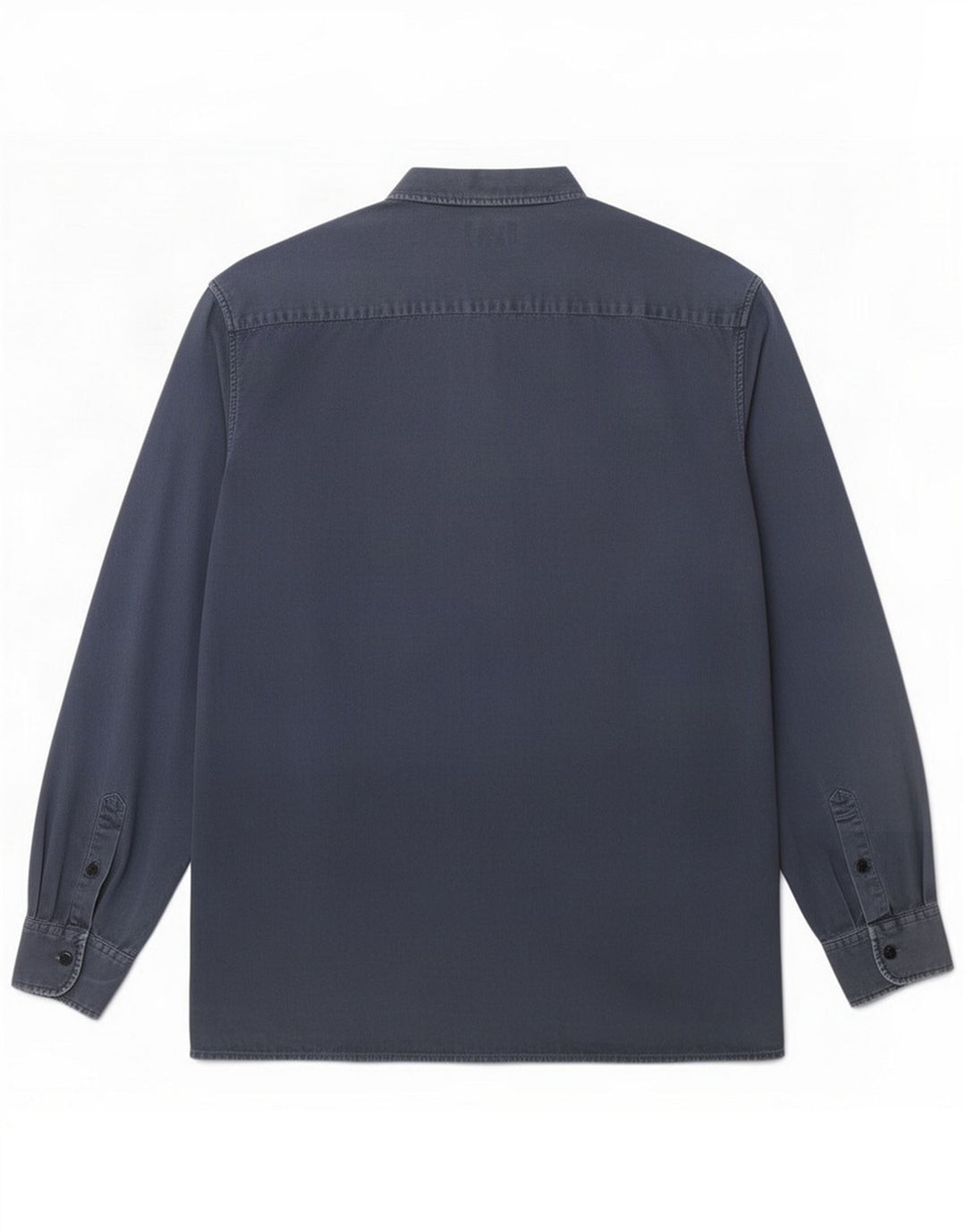 Schott Herreskjorte Large Blue Cotton