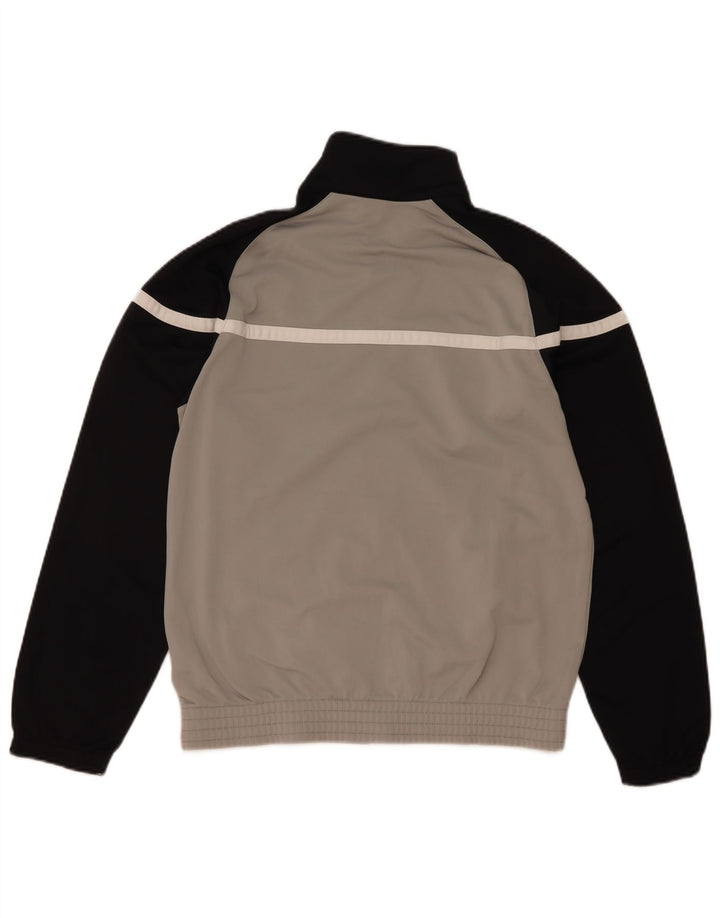 Nike Træningsdragt til mænd, topjakke UK 36/38 Small Grey Colourblock Polyester