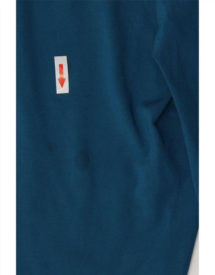 Puma Graphic Leggings til kvinder UK 12 Medium Blue Colourblock Polyester