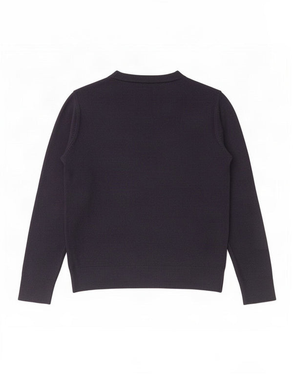 Marks & Spencer Dame sweater med rund hals DK 12 Medium Navy Blue