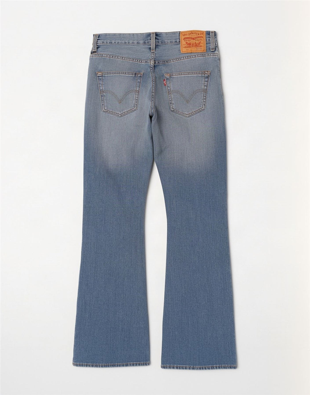 Levi's Herre 507 Slim Bootcut Jeans W31 L34 Blå Bomuld