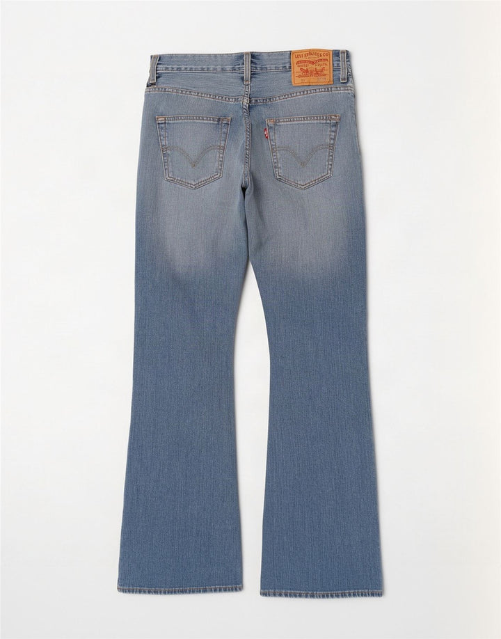Levi's Herre 507 Slim Bootcut Jeans W31 L34 Blå Bomuld