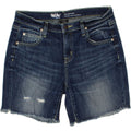 MOSSIMO Womens Boyfriend Denim Shorts US 6 Medium W28 Blue Cotton Vintage Mossimo and Second-Hand Mossimo from Messina Hembry 
