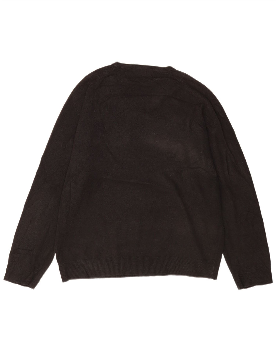 Marks & Spencer Herre V-hals sweater UK 41/43 Large Black