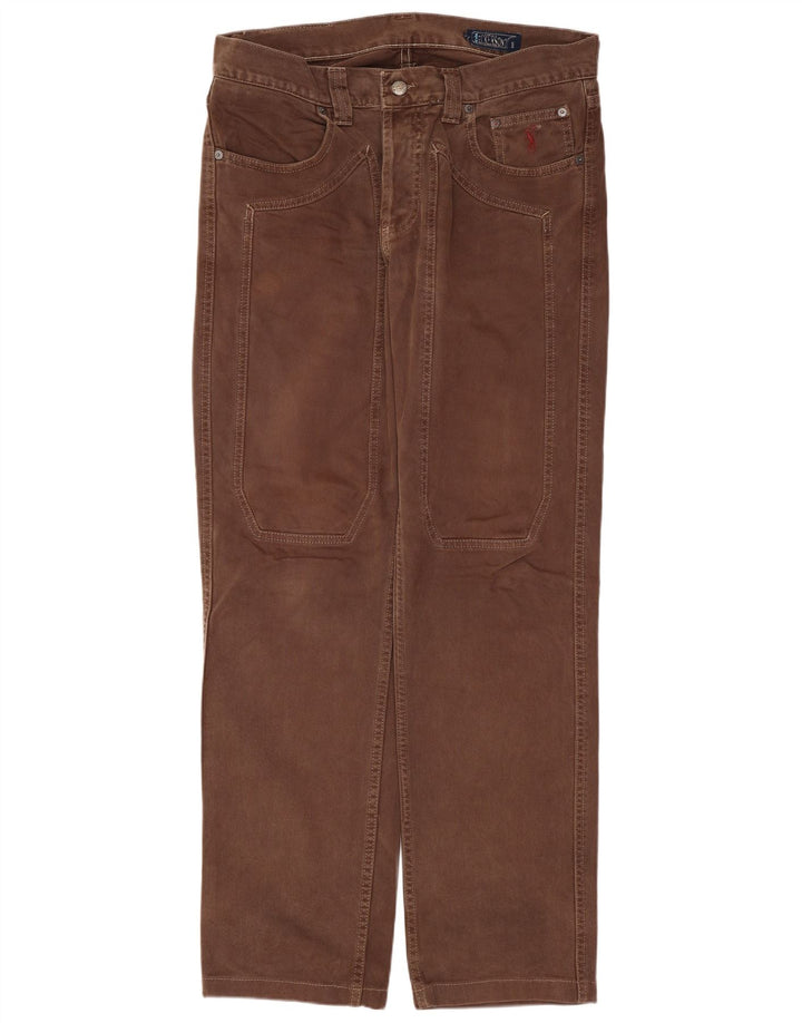 Jeckerson Straight Jeans til mænd W33 L30 brun bomuld