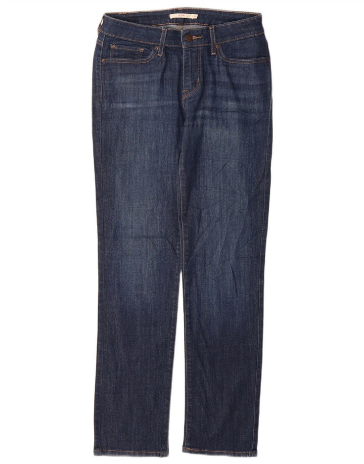 Levi's Dame 712 Slim Jeans W29 L32 Blå