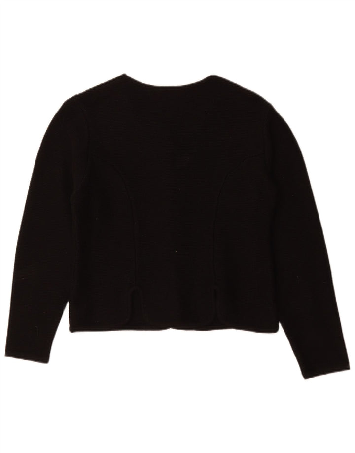 Country Line Kvinders Cardigan Sweater EU 36 Small Sort Polyakryl