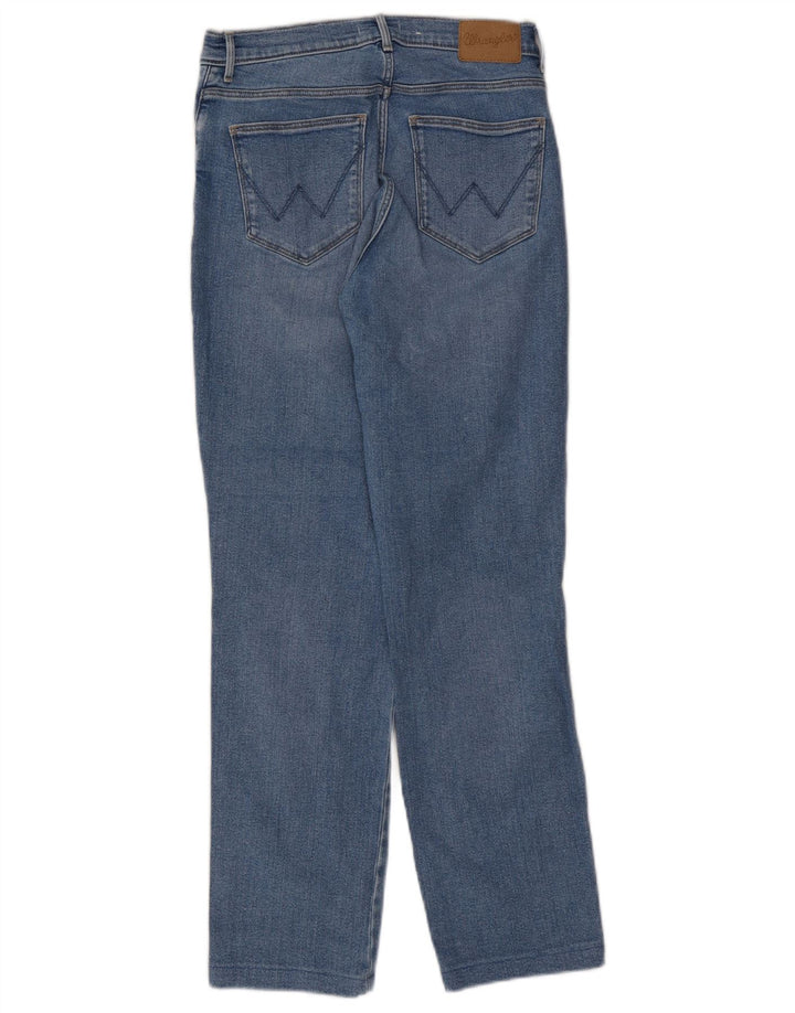Wrangler lige jeans til kvinder W28 L28 blå bomuld
