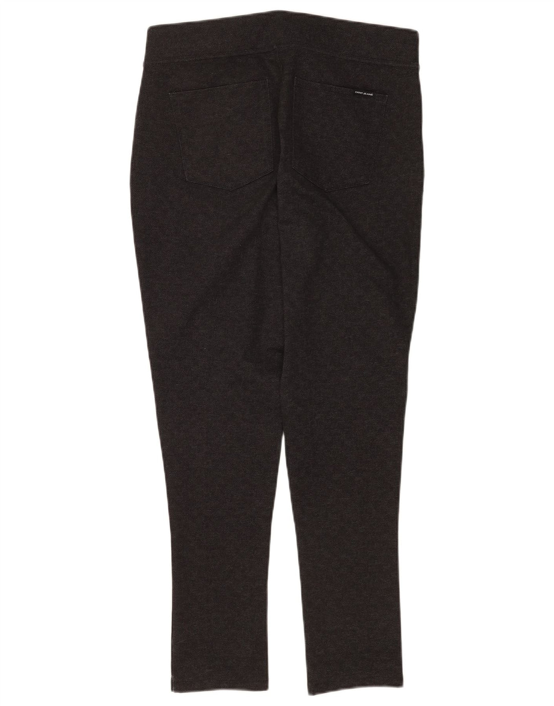 Dkny Dame Skinny Casual Bukser Medium W30 L28 Grå ternet polyester