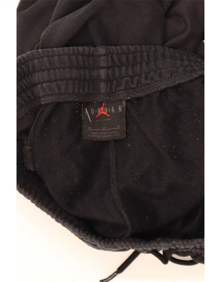Jordan Herre grafiske sportsshorts Medium sort bomuld