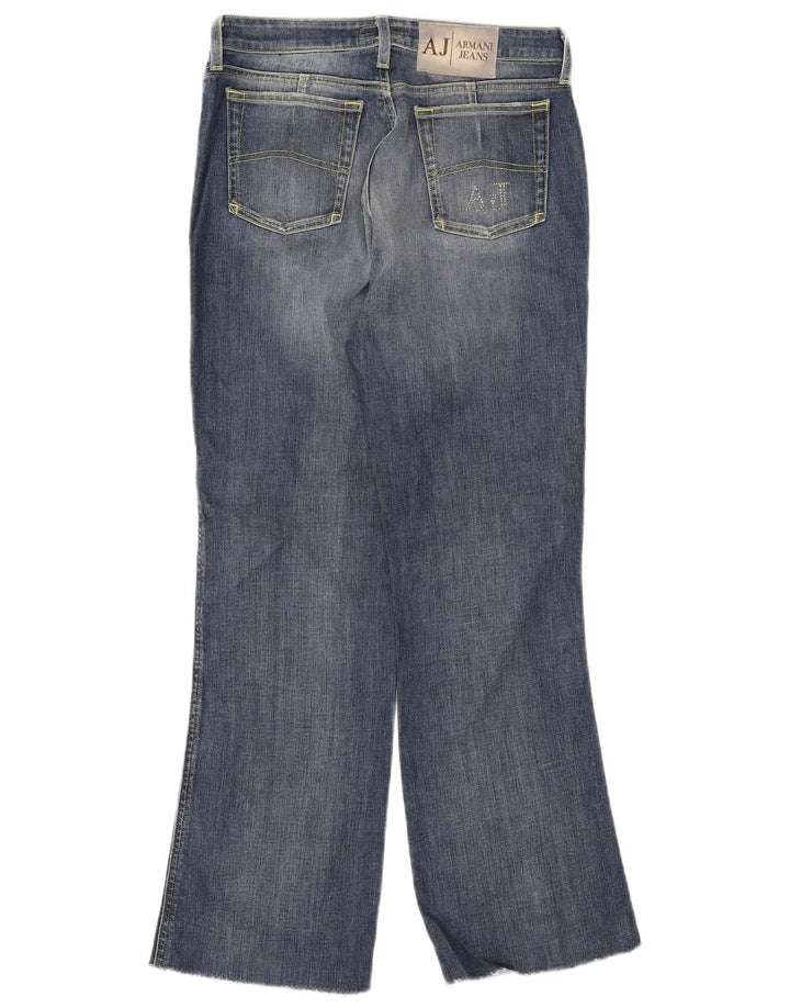 Armani Dame Bootcut Jeans W29 L30 Blå Bomuld