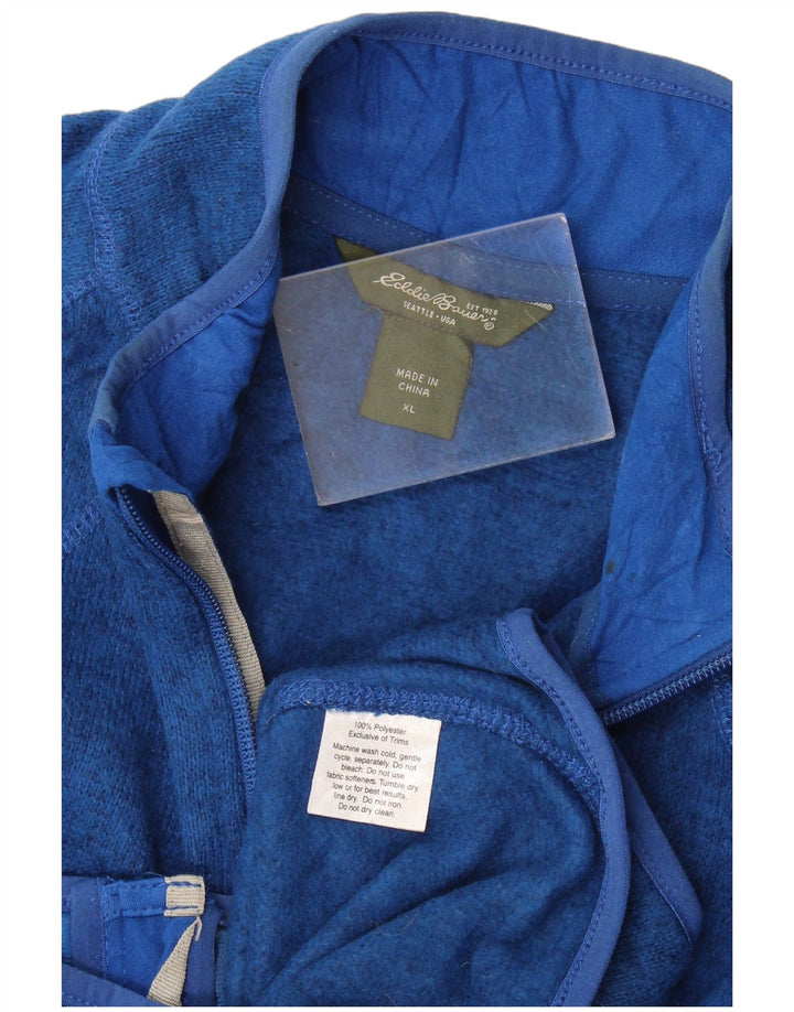 Eddie Bauer Dame træningsdragt Topjakke UK 18 XL Blå Polyester