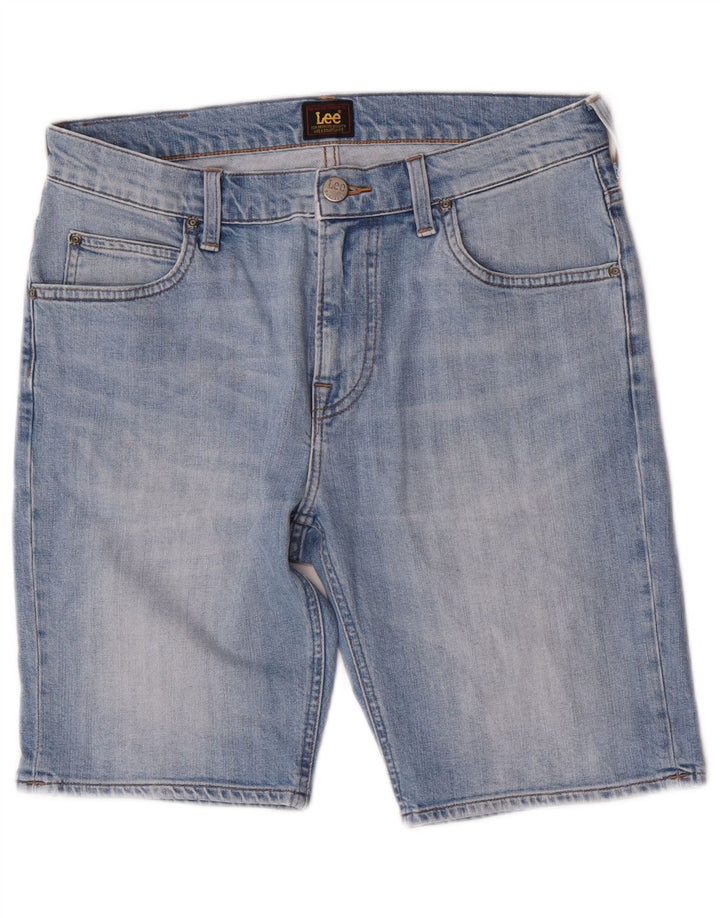 Lee Denim Shorts til mænd W30 Medium Blue