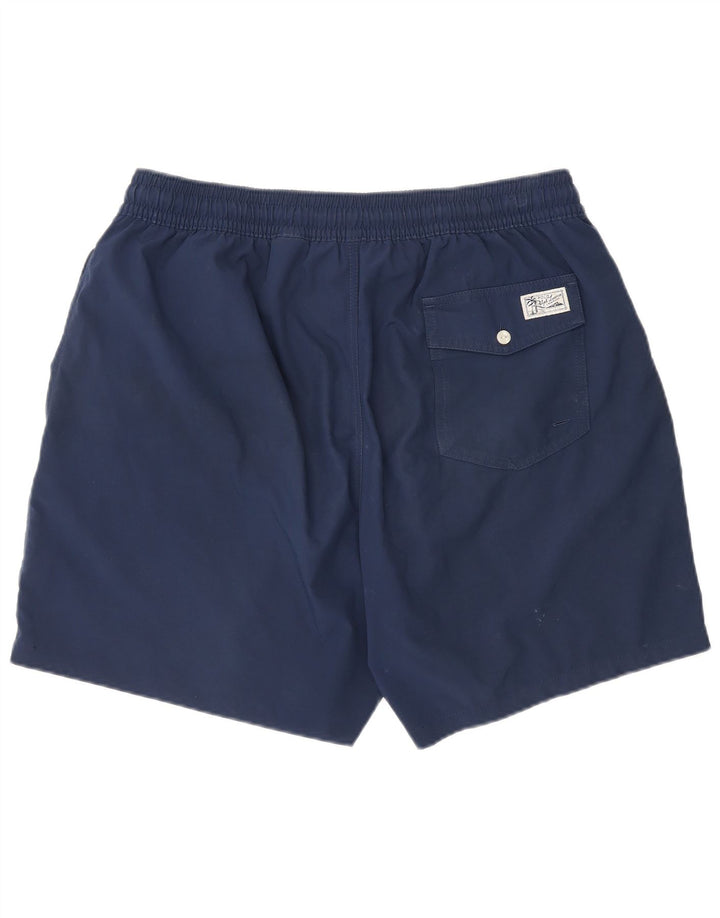 Polo Ralph Lauren Badeshorts til mænd XL marineblå polyester