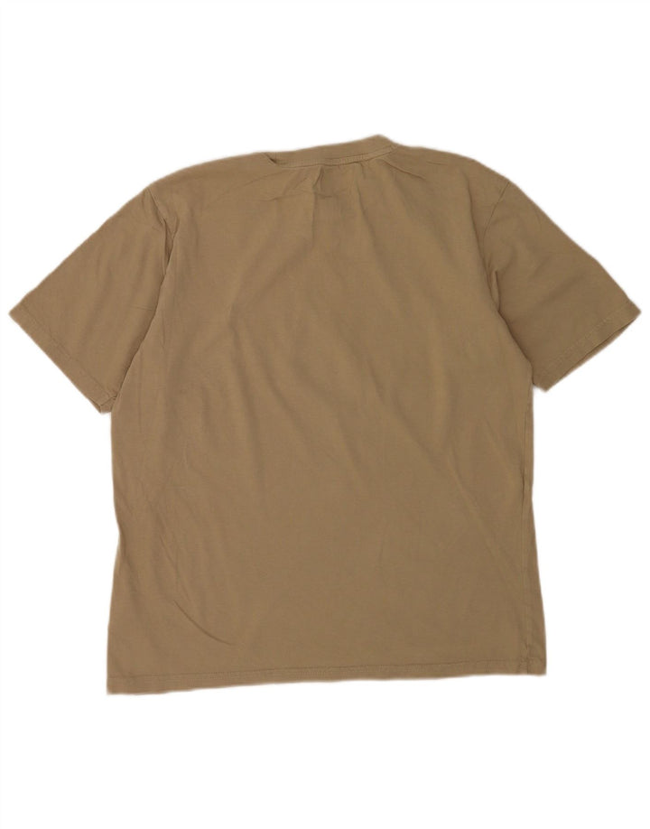 Dickies Herre Grafisk T-Shirt Top Lille Beige Bomuld