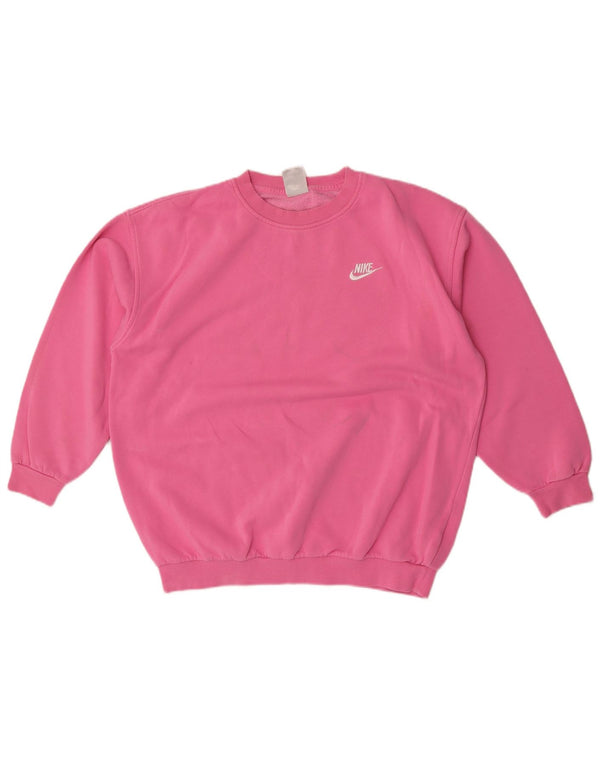 Nike Girl Sweatshirt Jumper 13-14 år XL Pink Bomuld
