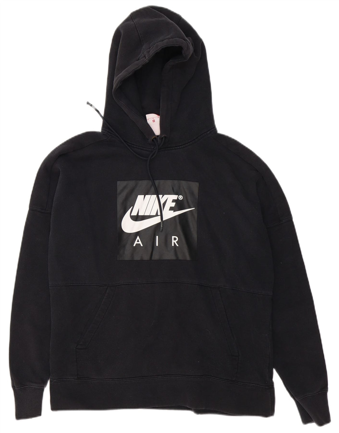 Nike grafisk hættetrøje til mænd mellem sort bomuld