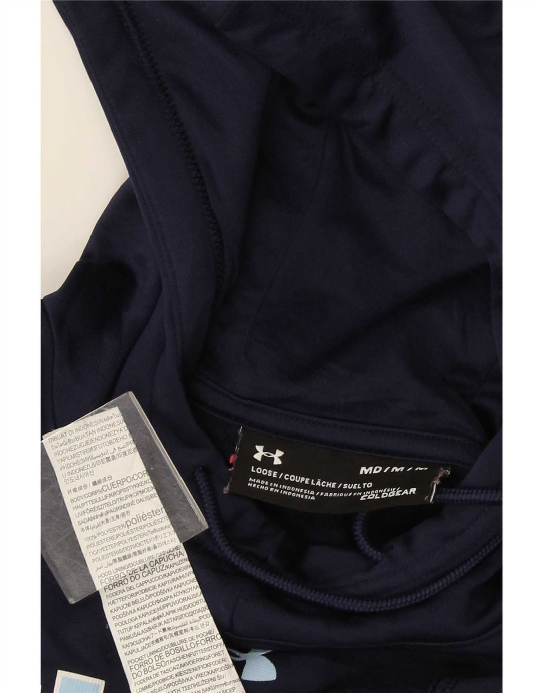Under Armour Grafisk hættetrøje til mænd mellem marineblå