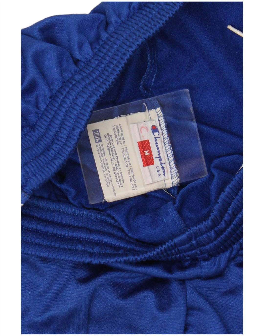 Champion Herre grafisk træningsdragt Bukser Medium Blue Polyester Sports