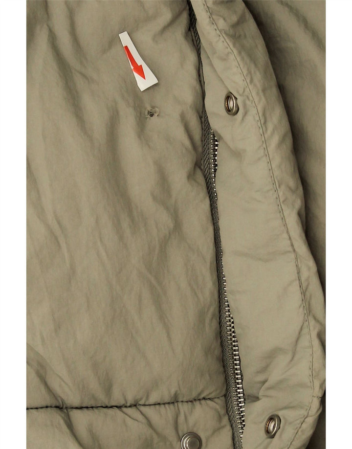Zara Boys Polstret Gilet 13-14 år Khaki Nylon