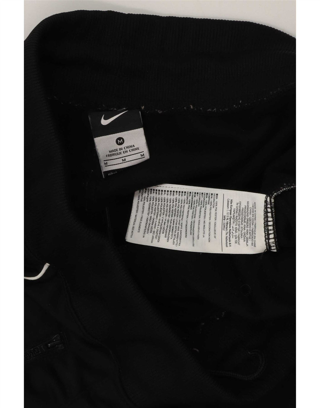Nike træningsdragtsbukser til kvinder UK 14 Medium Sort polyester