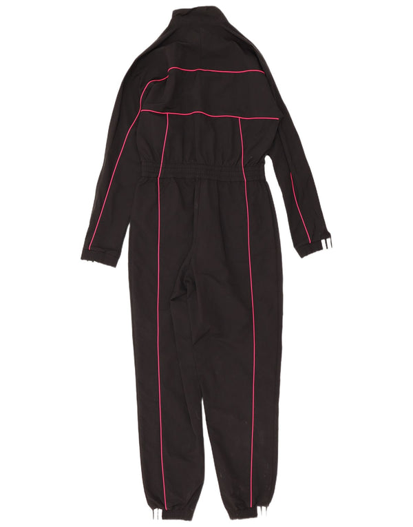 Adidas Langærmet Grafisk Jumpsuit UK 6 XS Sort Polyamid