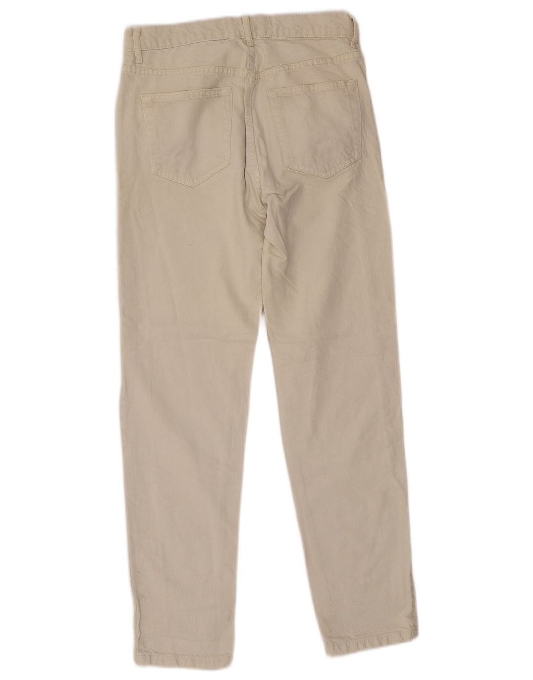 Zara Herre Slim Jeans EU 38 Small W30 L30 Hvid Bomuld