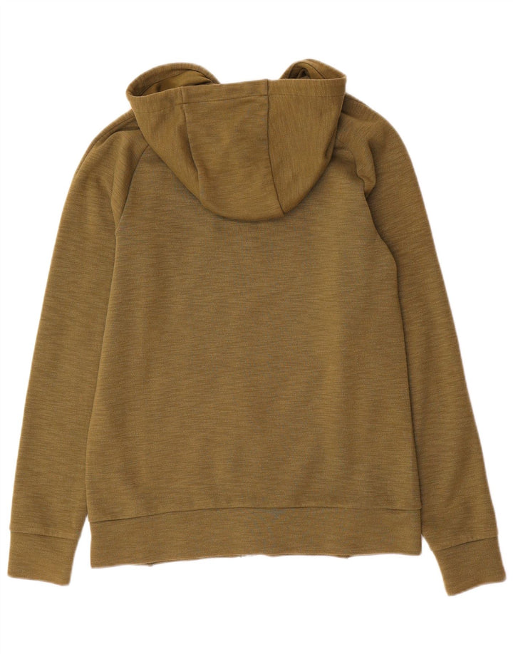 Nike Hættetrøje med lynlås til mænd, lille Khaki Bomuld
