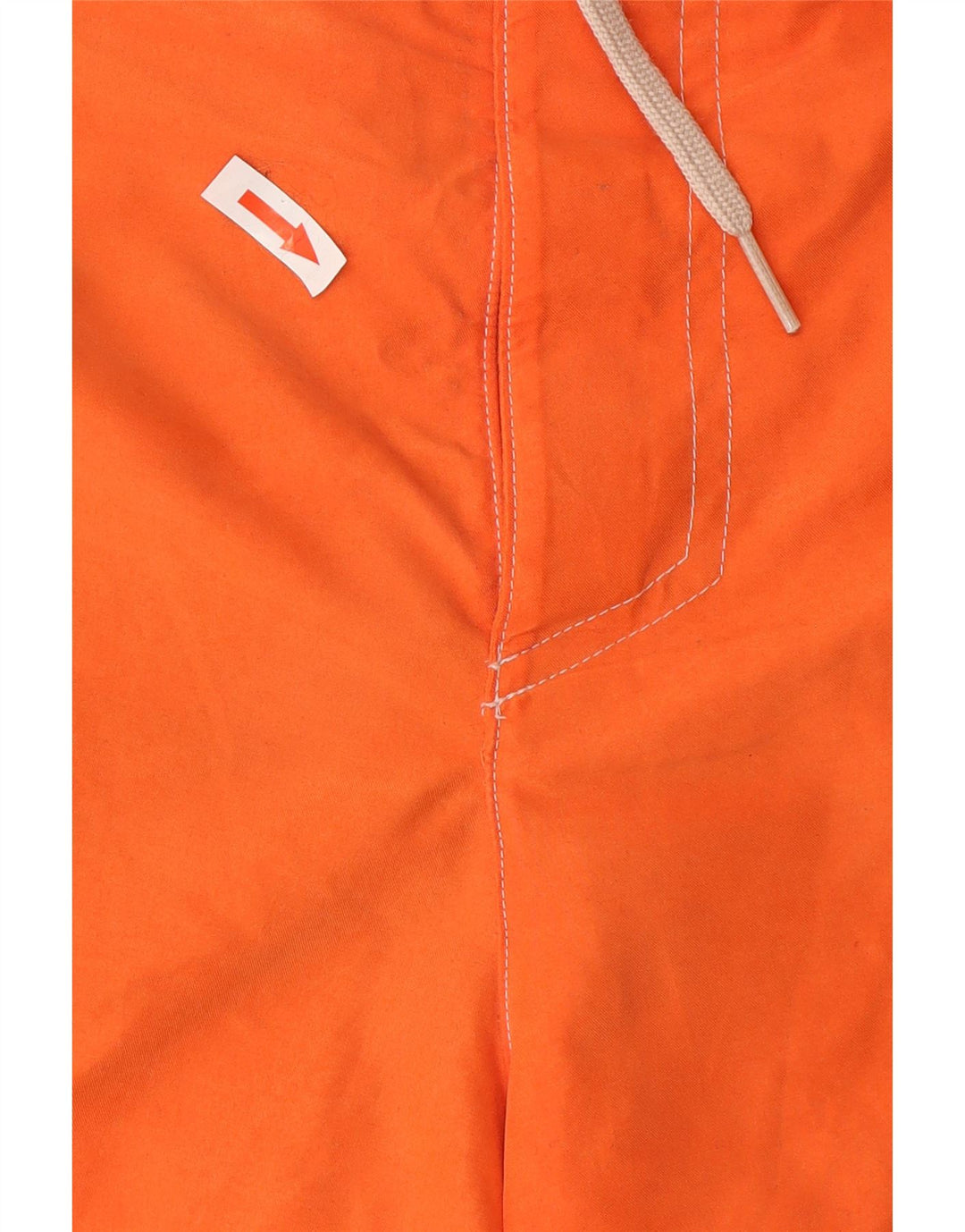 Fila Herre grafiske badeshorts Store Orange Colourblock Polyester