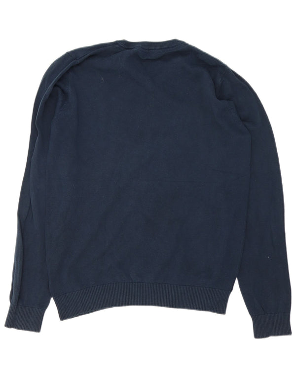 Marks & Spencer drenge sweater med v-hals 15-16 år marineblå bomuld