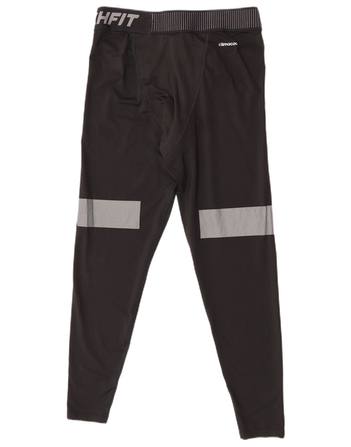 Adidas Herre Climacool Leggings Large Sort Polyester