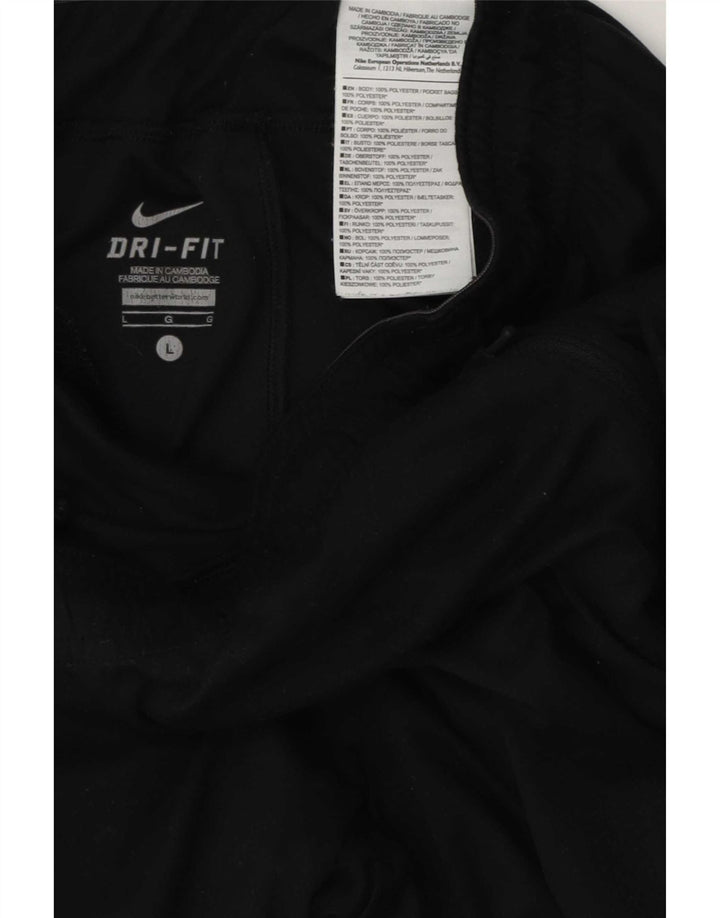 Nike Herre Dri Fit træningsdragt Bukser Large Sort Polyester