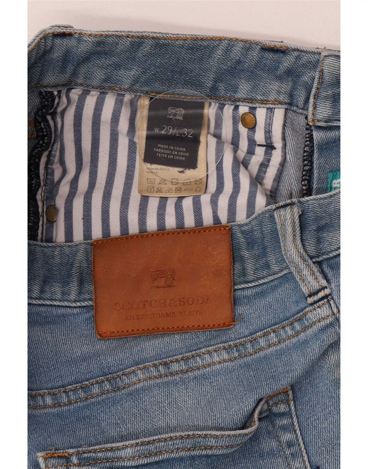 Scotch & Soda Slim Jeans til kvinder W29 L32 Blå Bomuld