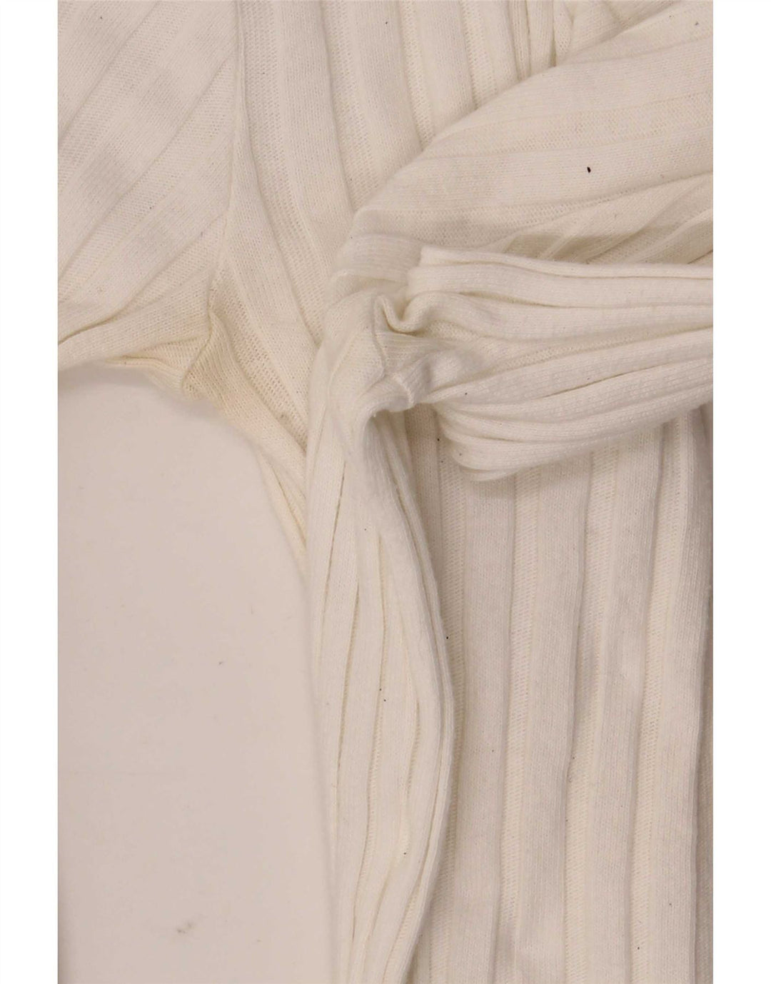 Zara Dame Trafaluc Crop Top Langærmet UK 8 Small White