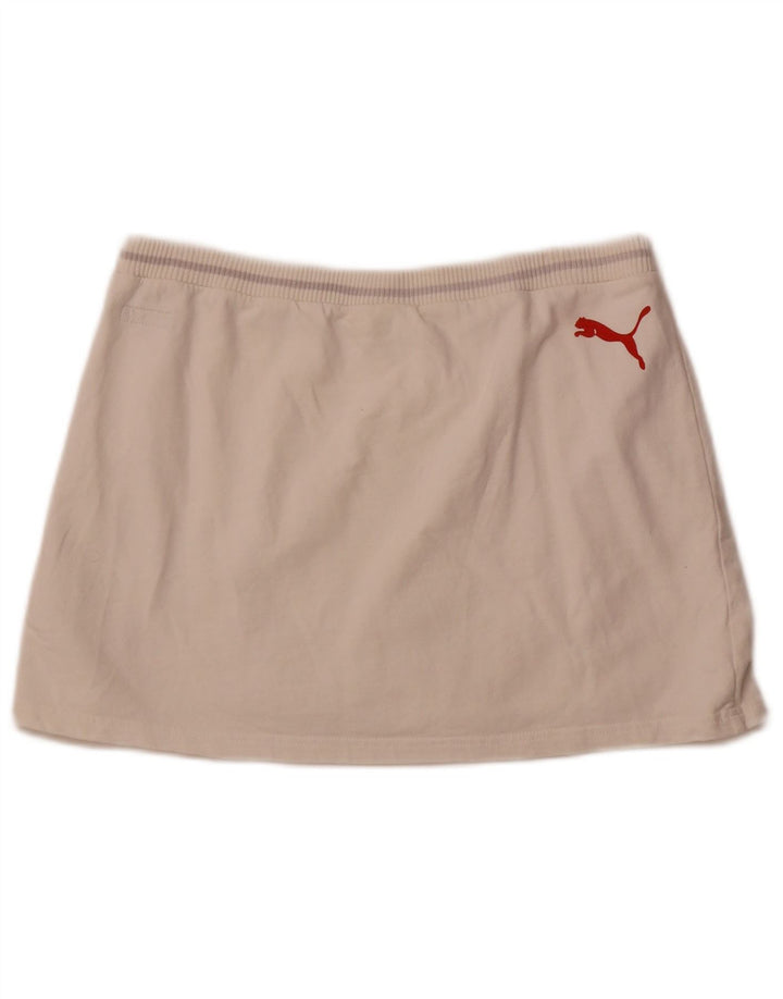 Puma Graphic Mini Nederdel Medium W32 Hvid til kvinder