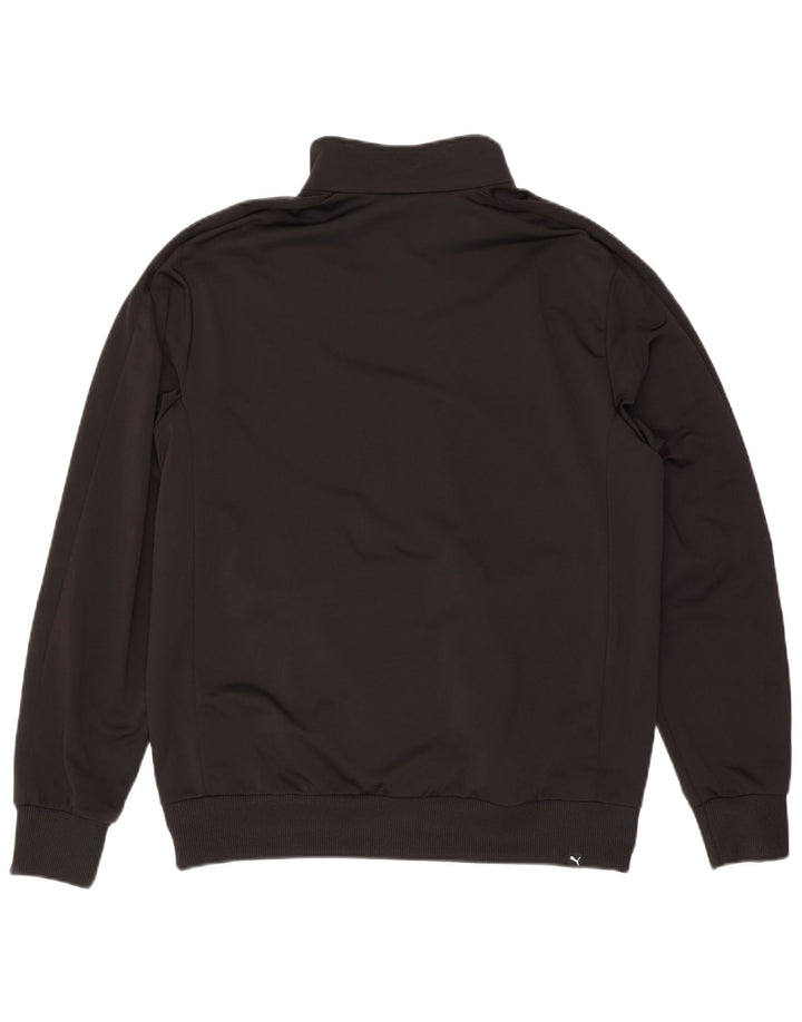 Puma Herre Grafisk Træningsdragt Top Jakke Stor Sort Polyester